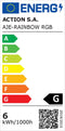 ActiveJet AJE-RAINBOW RGB 6W LED Wit tafellamp