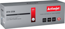 ActiveJet AT-35N toner voor HP-printer; HP 35A CB435A, Canon CRG-712 vervanging; Opperste; 1800 pagina's; zwart.