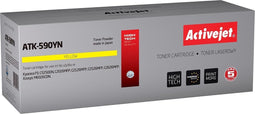 ActiveJet ATK-590YN Toner voor Kyocera-printer; Kyocera tk-590y vervanging; Opperste; 5000 pagina's; geel.