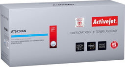 ActiveJet ATS-C506N Toner voor Samsung-printer; Samsung CLT-C506L vervanging; Opperste; 3500 pagina's; cyaan.