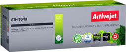 Activejet BIO ATH-36NB toner voor HP, Canon printers, Vervanging HP 36A CB436A, Canon CRG-713; Supreme; 2000 pagina's; zwart.