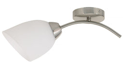 Activejet Classic single wall lamp - BENITA nickel E27 for the living room