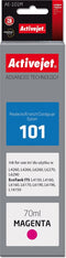 Activejet inkt AE-101M inktfles voor Epson printer, vervanging Epson 101; Supreme; 70 ml; magenta