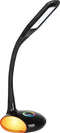 Activejet LED-bureaulamp VENUS BLACK met RGB-basis