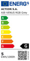 Activejet LED-bureaulamp VENUS GREY met RGB-basis