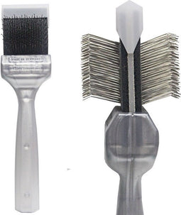Activet borstel coat grabber zilver - Default Title
