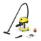 Karcher WD 3 S V-15/4/20 - Nat- en droogstofzuiger - 15 liter roestvrijstalen container - 1000 W