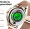 Actyve Smartwatch Dames Rosé Goud - Apple & Android - Stappenteller - Full Touchscreen