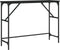vidaXL - Wandtafel - 100x32x75 - cm - bewerkt - hout - zwart