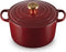 Le Creuset - Braadpan Stoofpan - Soeppan - Hoog - Geëmailleerd Gietijzer - Kleur: Rhone - 5 Liter - 24cm