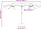 vidaXL - Parasol - dubbel - dak - 449x245 - cm - terracottakleurig