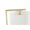 Vloerlamp DKD Home Decor 35 x 44 x 159 cm Gouden Metaal Wit 220 V 50 W