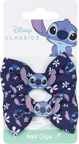 Hair Clips Stitch Blauw Lasso 2 Stuks