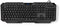 Nedis GKBD110BK - Gaming toetsenbord - Membraan toetsen RGB LED-verlichting - AZERTY FR