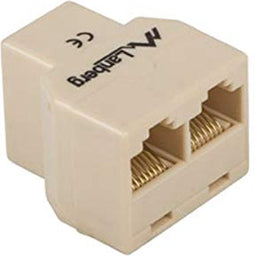 AD-RJ45-2RJ45-OU - Beige - CE - Female/Female