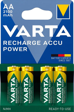 Varta Ready To Use AA batterijen NiMH - 2100mAh - 40 stuks (10 blisters)