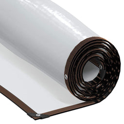 vidaXL - Plantenafdekking - met - zeilringen - 1x10 - m - polyethyleen