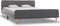 vidaXL-Bedframe-stof-lichtgrijs-140x200-cm
