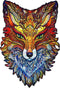 UNIDRAGON Houten Puzzel Voor Volwassenen Dier - Vurige Vos - 107 stukjes - Small 16x24 cm