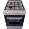Etna FGV350RVS - Fornuis 50 cm - 4 kookzones 4 ovenstanden - Roestvrijstaal