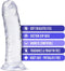 B Yours Plus - Roar n” Ride Dildo - Transparant