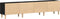 vidaXL - TV - Meubel - Zwart - Eiken - 180x31,5x40 - cm - Geengineerd - Hout