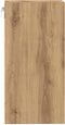 vidaXL - Hangkast - Riga - 20x29,5x60 - cm - bewerkt - hout - artisanaal - eikenkleur