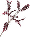 Silk-ka Kunstbloem-Kunst Tak Bladtak Paars-Rood 84 cm
