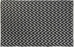 Tapijt DKD Home Decor Polyester Zig-zag Tweekleurig 160 x 230 x 1 cm