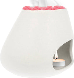 Scentchips® Bulb - Waxbrander - Geurbrander - Oliebrander - Wax Melts Brander - Aromabrander - Ook Geschikt Voor Essentiële Oliën - Geurolie - Waxmelts - Wit