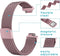 iMoshion Bandje Geschikt voor Fitbit Inspire - iMoshion Milanese Watch bandje - Roze