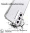 iMoshion Hoesje Geschikt voor Samsung Galaxy S22 Plus Hoesje Shockproof - iMoshion Rugged Air Case - Transparant