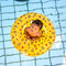Swim Essentials Baby Zwemzitje 0-1 jaar - Yellow Circus