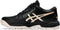 Asics Gel-Peake - Sportschoenen Vrouwen - Maat 37.5 - Zwart - Licht Oranje