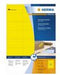 Herma printeretiketten Labels yellow 70x37 SuperPrint 2400 pcs.