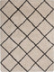 ADALAR - Shaggy vloerkleed - Beige - 160 x 230 cm - Polyester