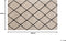 ADALAR - Shaggy vloerkleed - Beige/Zwart - 140 x 200 cm - Polyester