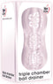 Adam & Eve Triple Chamber Ball Drainer Masturbator