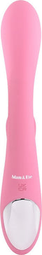 Adam & Eve Vibrator Love Toy Eve'S Rechargeable Slimline Rabbit Roze