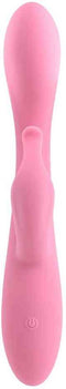 Adam & Eve Vibrator Love Toy Eve'S Rechargeable Slimline Rabbit Roze