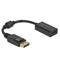 Adapter DisplayPort naar HDMI DELOCK 61011 Zwart 15 cm