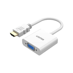 Adapter HDMI naar VGA Unitek Y-6333C01 Wit