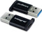 Adapter integral usb-c naar usb-a 2-pack