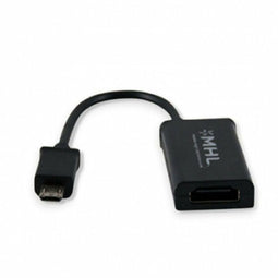 Adapter MicroUSB naar HDMI 3GO CMHL11 10 cm Zwart