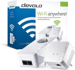 Adapter PLC devolo DLAN 550 WIFI STARTER KIT