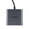 HDMI-Schakelaar Unitek V1404B Grijs 15 cm