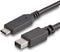 Adapter USB C naar Mini DisplayPort Startech CDP2MDPMM1MB Zwart 1 m