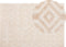 ADATEPE - Laagpolig vloerkleed - Beige - 140 x 200 cm - Viscose