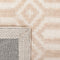 ADATEPE - Laagpolig vloerkleed - Beige - 140 x 200 cm - Viscose