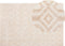 ADATEPE - Laagpolig vloerkleed - Beige - 140 x 200 cm - Viscose
